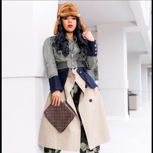 The combo coat: bomber jacket, blazer, and trench coat